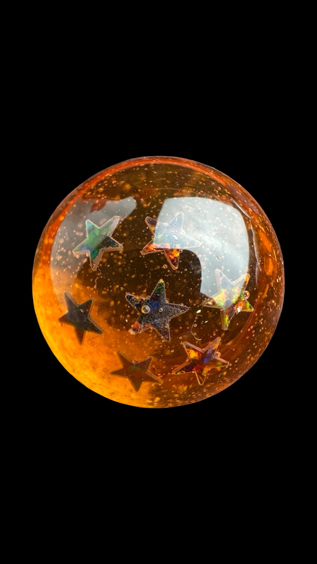 Marble Set (7 piezas) Esferas Del Dragón con Ópalo Negro by Nerv Glass