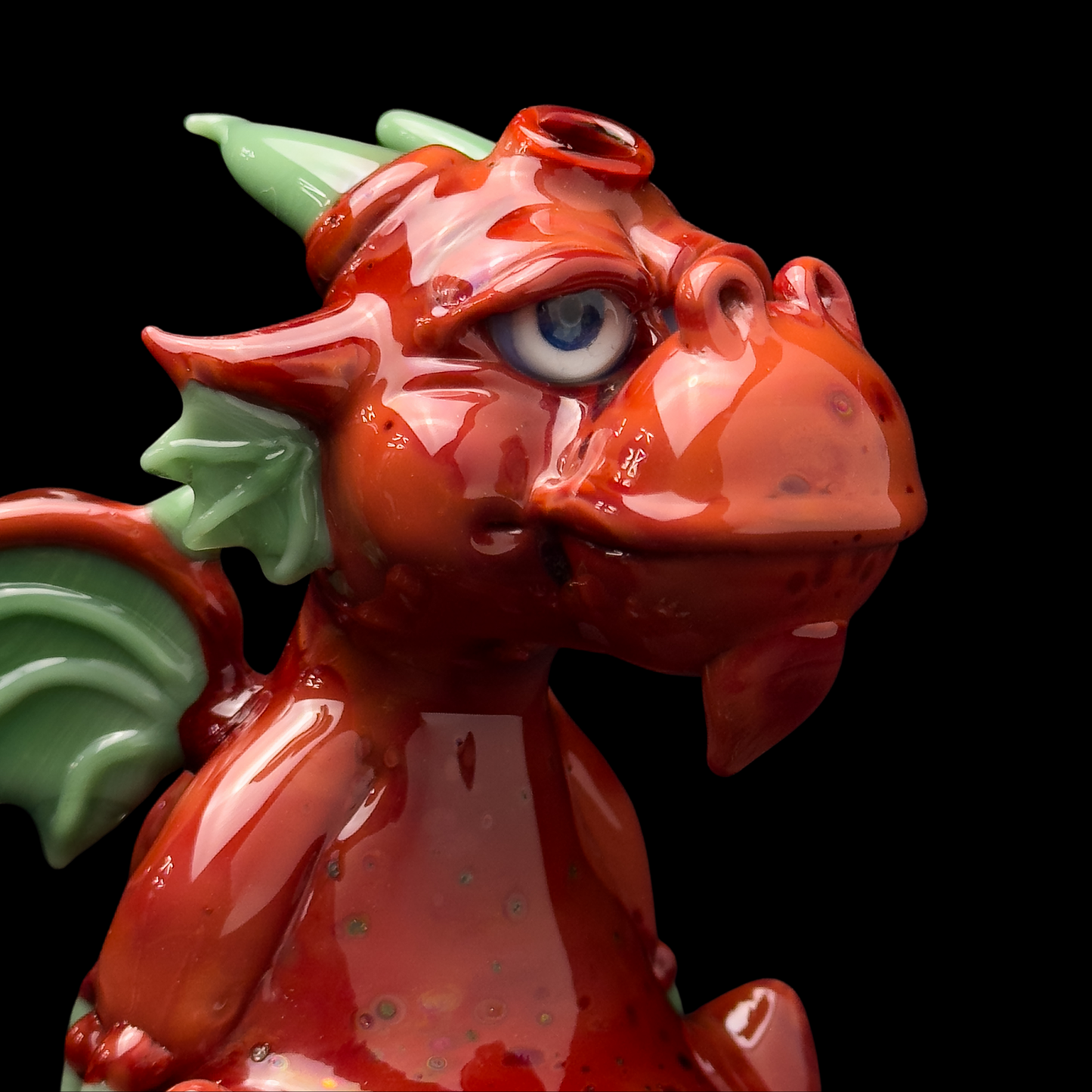 Dragon Rojo Hendy Glass