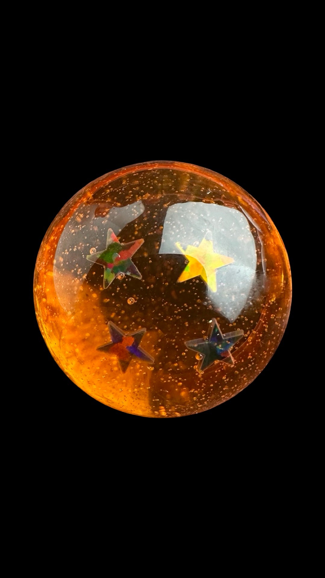 Marble Set (7 piezas) Esferas Del Dragón con Ópalo Negro by Nerv Glass