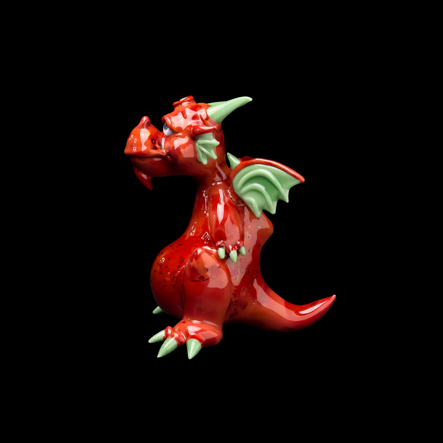 Dragon Rojo Hendy Glass