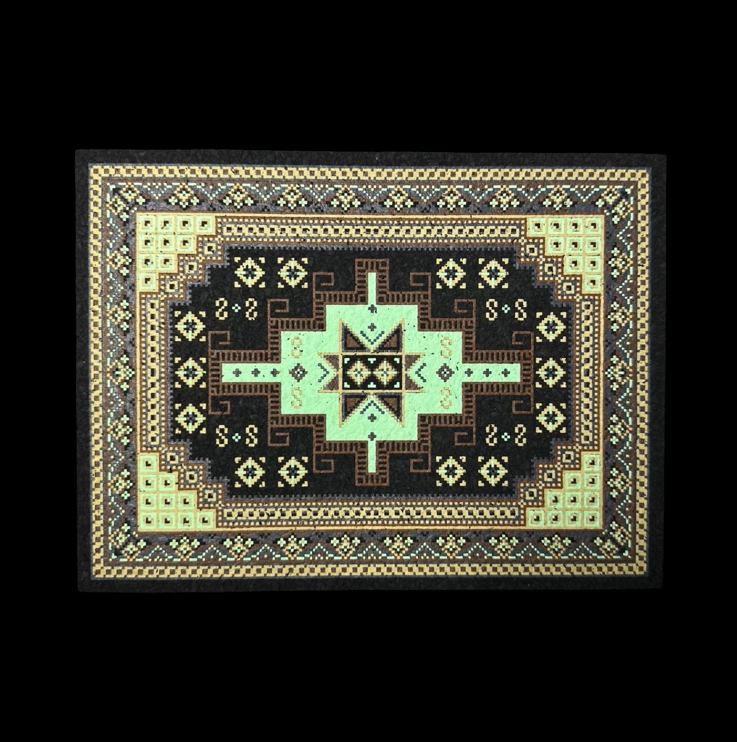 GREEN BITRUG MOODMAT
