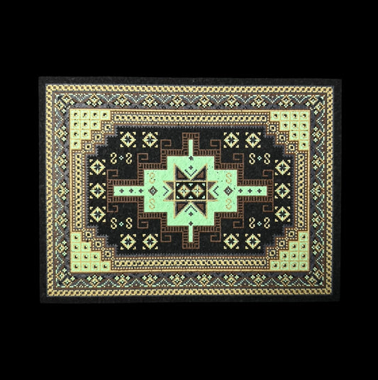 GREEN BITRUG MOODMAT