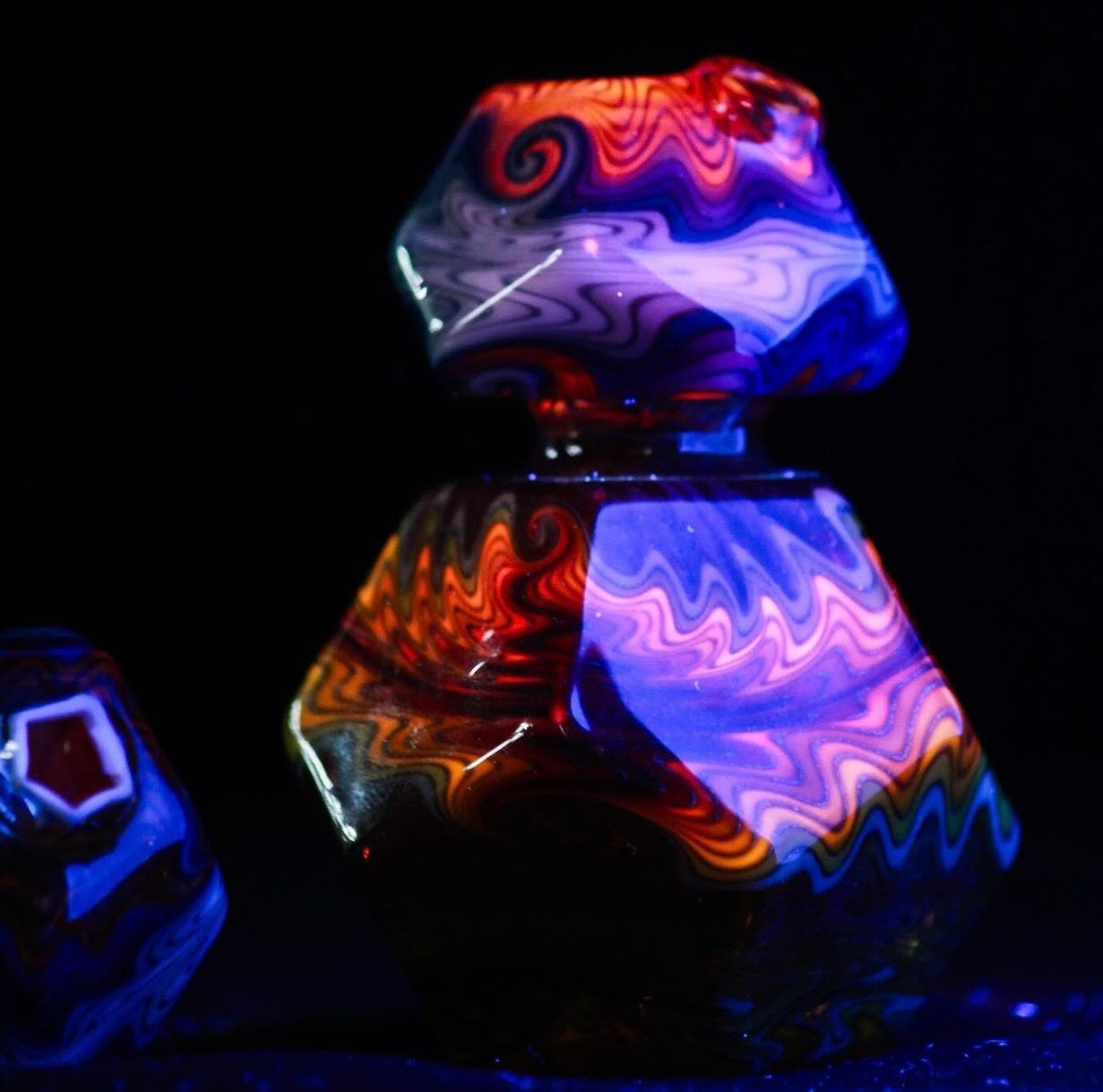 Heady Khun Glass & Mitchell Glass UV con pendiente