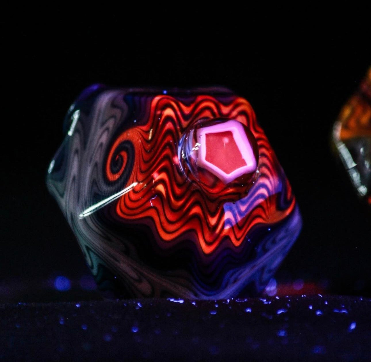 Heady Khun Glass & Mitchell Glass UV con pendiente