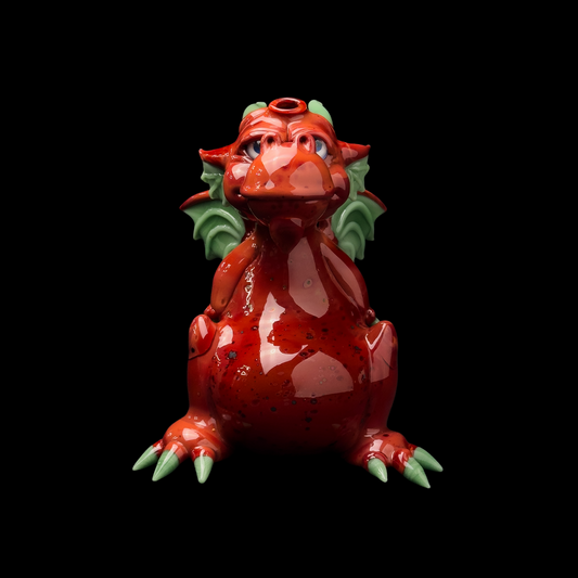 Dragon Rojo Hendy Glass