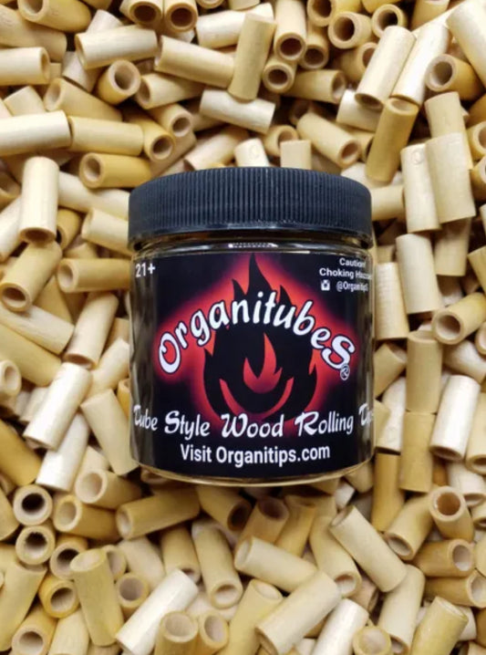 Organitubes ® Pro Size 11mm Tube Style wood rolling tips. 35 pcs
