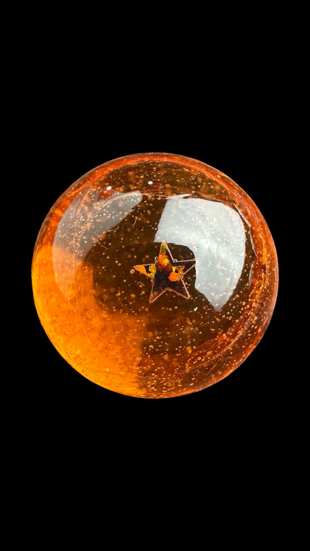 Marble Set (7 piezas) Esferas Del Dragón con Ópalo Negro by Nerv Glass
