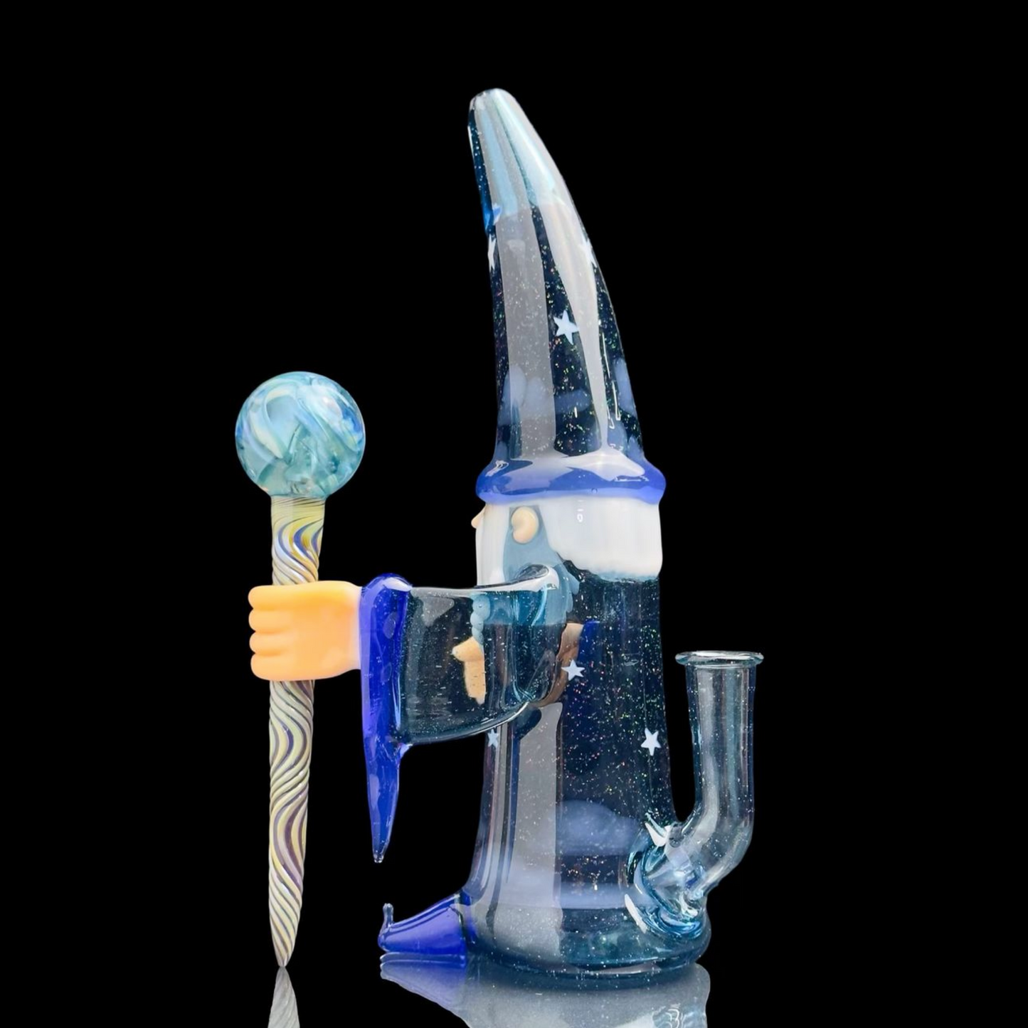 Rig Mago UV tunica azul estrellada Philsiegel Glass
