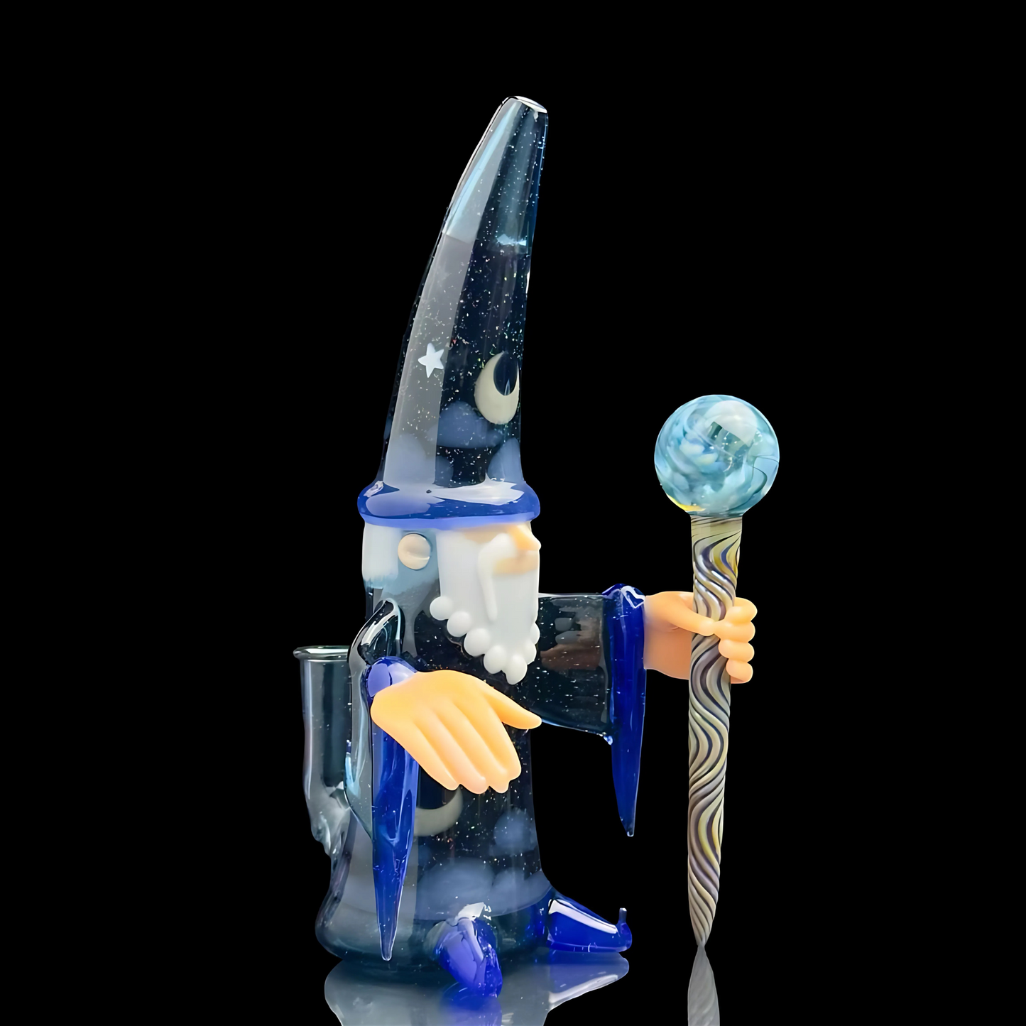 Rig Mago UV tunica azul estrellada Philsiegel Glass